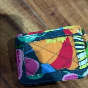 NWT Vera Bradley Jazzy Blooms  Campus Double id Wallet And Wristlet (not NWT)